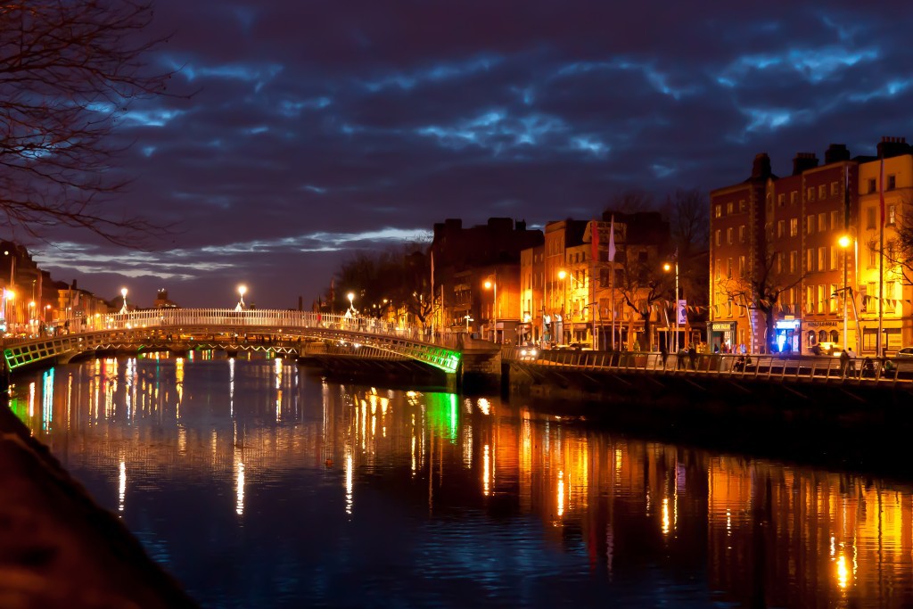 Dublin River Liffey, Ireland