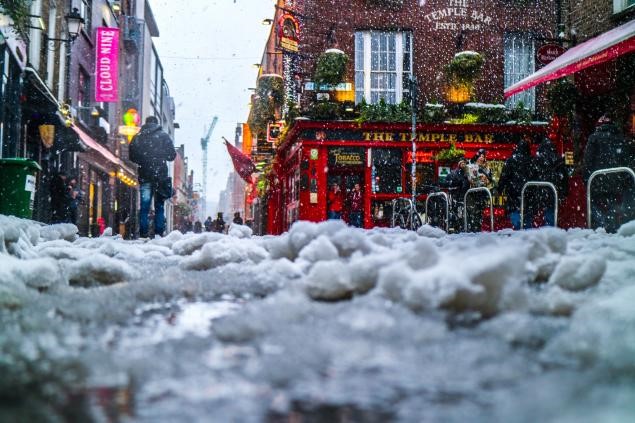 Temple Bar at Christmas