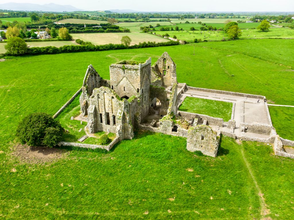 Hore Abbey, Ruined Cistercian Monastery Near The Rock Of Cashel,