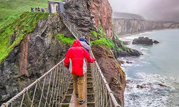 Carrick a Rede rope bridge 