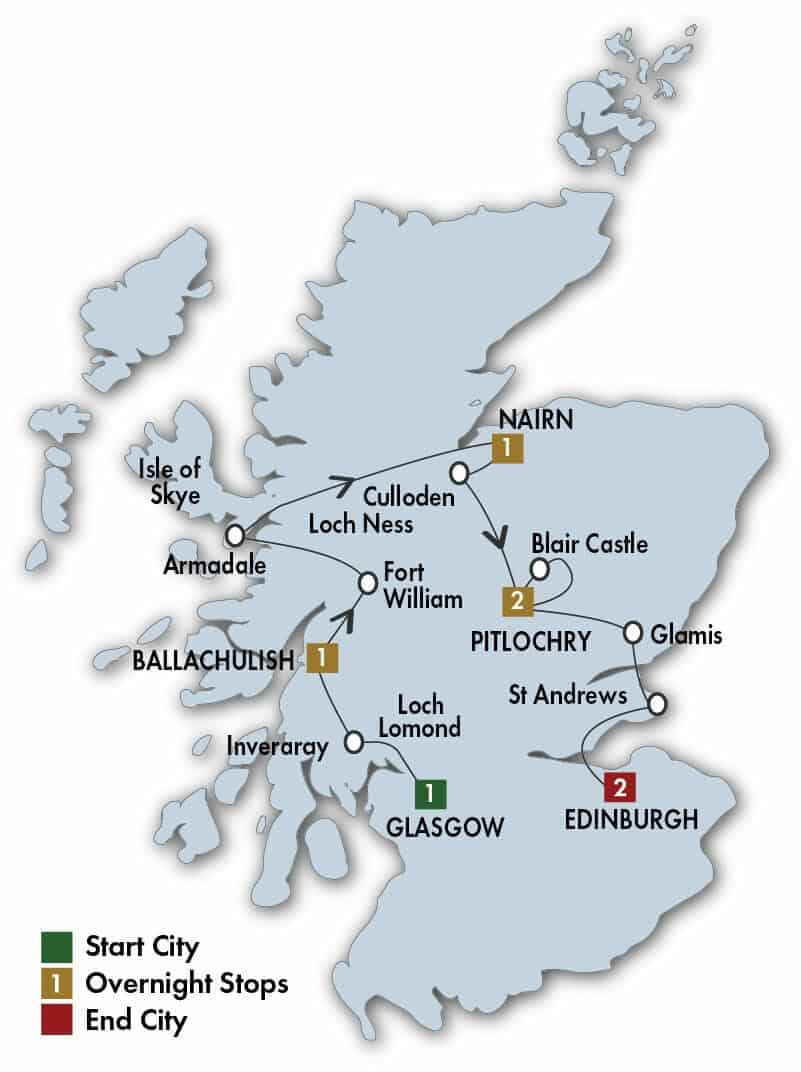 8 Day Scottish Dream | Coach Tours | Love Irish Tours