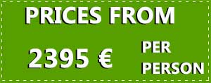 Price in Euros per person for 10 Day Loop of Ireland Tour 2022